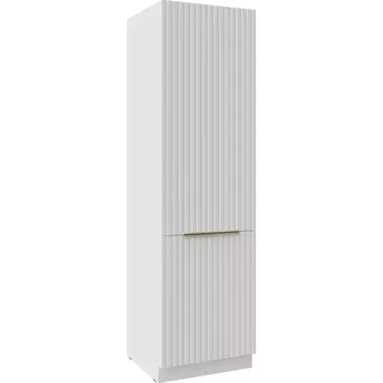 Kuchyňská skříňka Kuchyňská Skříňka Tuluza 60DK-210 2F bíly mat lamel