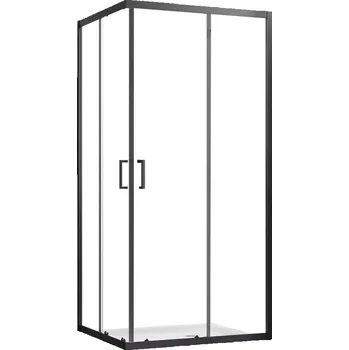 Sprchový kout čtvercový Mika 90x90x190 black