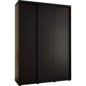 Předsíňová stěna Skříň 45 Canaris 1 180 černá/černá