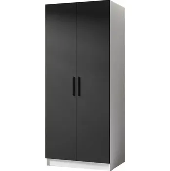 Ložnicová sestava Skříň Gold 2D bílá/černá