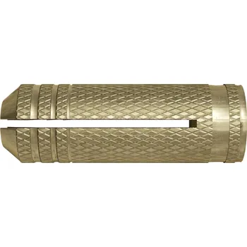 Hmoždinka Fischer Hmoždinka rozpěrná mosazná s metrickým závitem MS Rozměr: 10x34