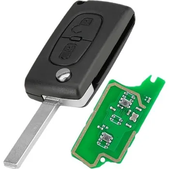 GPS Dálkový klíč s čipem QSDIYRF pro Peugeot