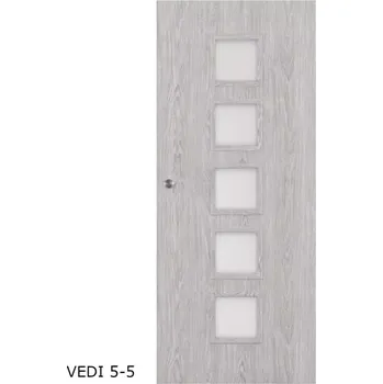 Interiérové dveře BAUMAX Posuvné dveře Vedi 60/197/4 P Dub Stribřiný