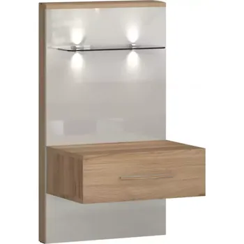 Ložnicová sestava Noční Stolek Gala ns1-l/gl levá pacific walnut/beige