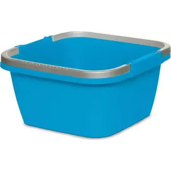 Miska hranatá m 40x40x23h modrá 2936