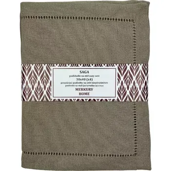 prostírání Prostírání SAGA béžové 30x40 easy care sada 4ks