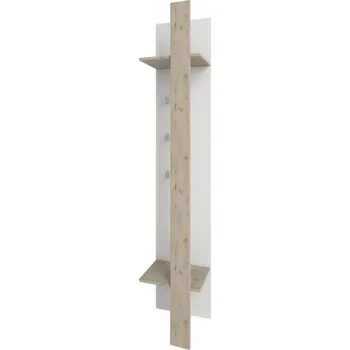 Věšák Vesak Barelona Bílá/Oak Wellington