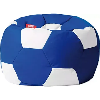 Sedací souprava Sedací vak fotbalový míč kordura modro-bílý