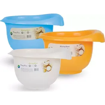 Miska practic 3 lt - 27x24x15.5h oranžová 12545