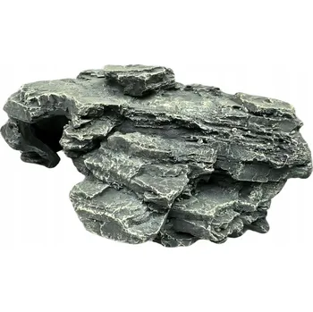 Dekorace do akvária Úkryt do terária pro plazy, jeskyně do akvária, dekorace skála 28x20x12 cm