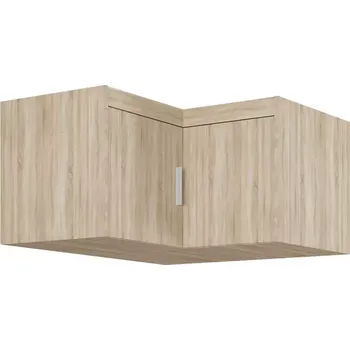 Šatní skříň Nástavec skříň Elena 2D Rohová dub sonoma