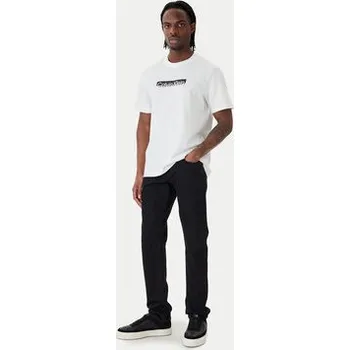 Pánské tričko Calvin Klein T-Shirt LV04LF812G Bílá Regular Fit XS