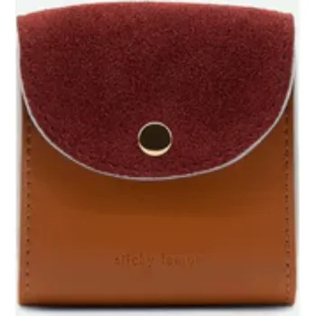 Příslušenství pro sluchátka THE STICKY SIS CLUB Pouzdro na Airpods - Sunset orange + brick red +wine red