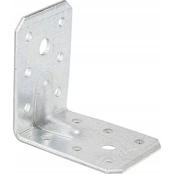 Úhloměr MONTOVÁNÍ ÚHELNÍK SPOJOVACÍ S PROLISEM LEHKÝ - 50x50x35x2.0 10 KUSŮ