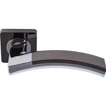 Dveřní kování Klika PRINCE ZR13 nikiel/černá