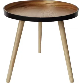 Obývací stěna Konferenční stolek Elin černá/dub přírodní