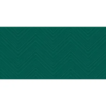 Obklad Dekor Green Chevron Mat 30/60 Rekt.