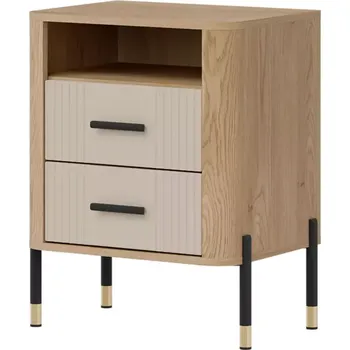 Ložnicová sestava Noční stolek Dante Dt22 dub cremona/kašmír