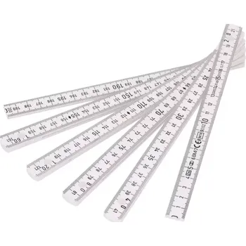 metr Skládací metr 2 m CE plast bílý