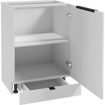 Kuchyňská skříňka Basti B60 1D1S bílá