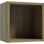 Otevřená koupelnová skříňka Kubik 30 mělká lanýžový buk