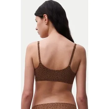 Podprsenka Chantelle Podprsenkový top Soft Stretch C11D20 Hnědá XS_S