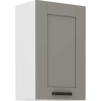 Kuchyňská skříňka Luna claygrey/bílá 45G-72 1F