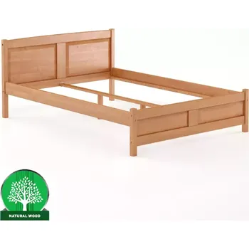 Ložnicová sestava Postel borovicová LK104–140x200 olše