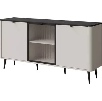 Kancelářská sestava Komoda 160 Marly 7 3d kašmír/šedý kámen