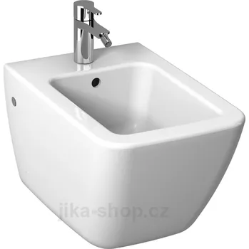 Bidet JIKA Pure bidet závěsný Varianta: s otvorem pro vodovodní baterii/s postranními otvory, MATERIAL: s povrchovou úpravou JIKA-PERLA