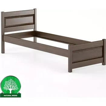 Ložnicová sestava Postel Buk Lk120–80x200 ořech