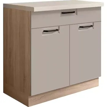 Kuchyňská Skříňka Favorit 6D Sonoma/Latte