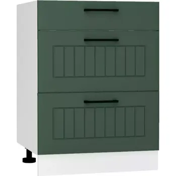 Kuchyňská skříňka Kuchyňská skříňka Irma D60s/3 zelená mat