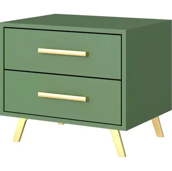Ložnicová sestava Noční stolek Bali 2 lahvově zelená