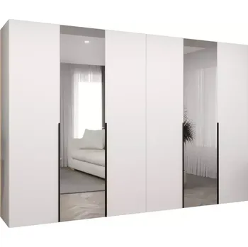 Předsíňová stěna Skříň Alicante II 300 bílá/černá