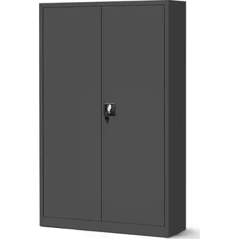 Kancelářská sestava Skříň Jan 2 kov antracit