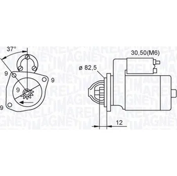 Startér Startér MAGNETI MARELLI 063721264010