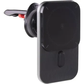 Autodíl Magnetický držák s Qi dobíjením do mřížky ventilace (MagSafe compatible), rw-m11
