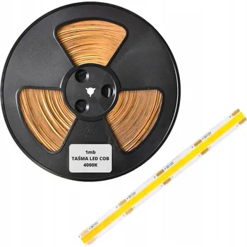 LED páska LED COB pásek 12V 8W/m 1m 4000K Neutrální bílá