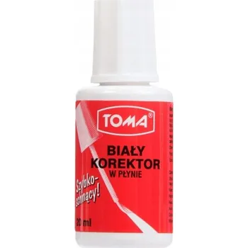 Korektor Tomův štětcový korektor rychleschnoucí korektor bílý pro 1 ks