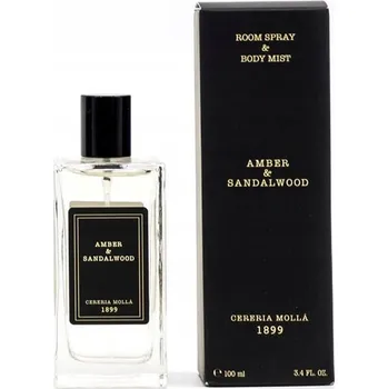 Osvěžovač vzduchu VONNÝ SPREJ 100 Amber Sandalwood Cereria Molla