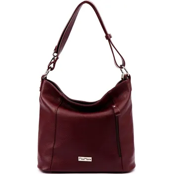 Kabelka Kožená kabelka MiaMore vínová KZ2259344