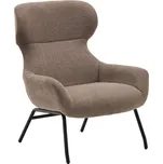 Hnědé křeslo Belina – Kave Home ID_1603778