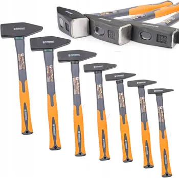 Kladivo Sada zámečnických kladiv Powermat 7 ks, sklolaminátová násada