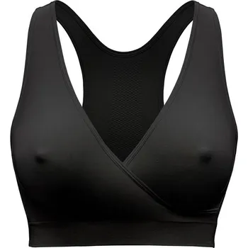 Těhotenská podprsenka MEDELA Podprsenka těhotenská a kojicí noční Keep Cool™, černá XXL