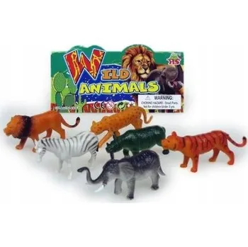 Figurka Hipo Divoká zvířata 6 Ks 12 cm 89978967