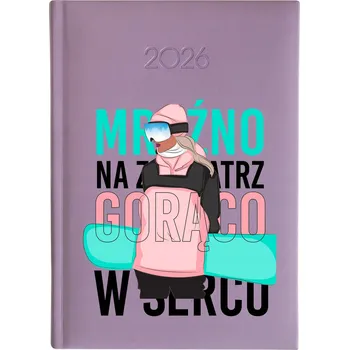 Kalendář Knižní kalendář 2026 A5 FunnyCase vícebarevný
