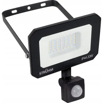 LED reflektor s pohybovým senzorem, 20W, černý ASTON LED IDEUS