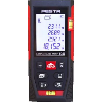 Měřící laser Laserový dálkoměr FESTA 80m 26212
