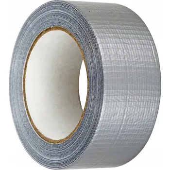 Opravná páska Duct SILVER TAPE Silná montážní stříbrná vyztužená 48mm 15m